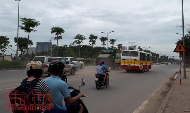 Đường Võ Chí Công bụi mù mịt, ô nhiễm môi trường ảnh 3